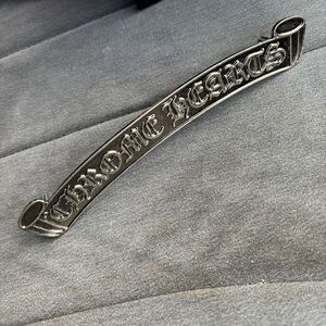 Chrome Hearts Silver Hair Barrette